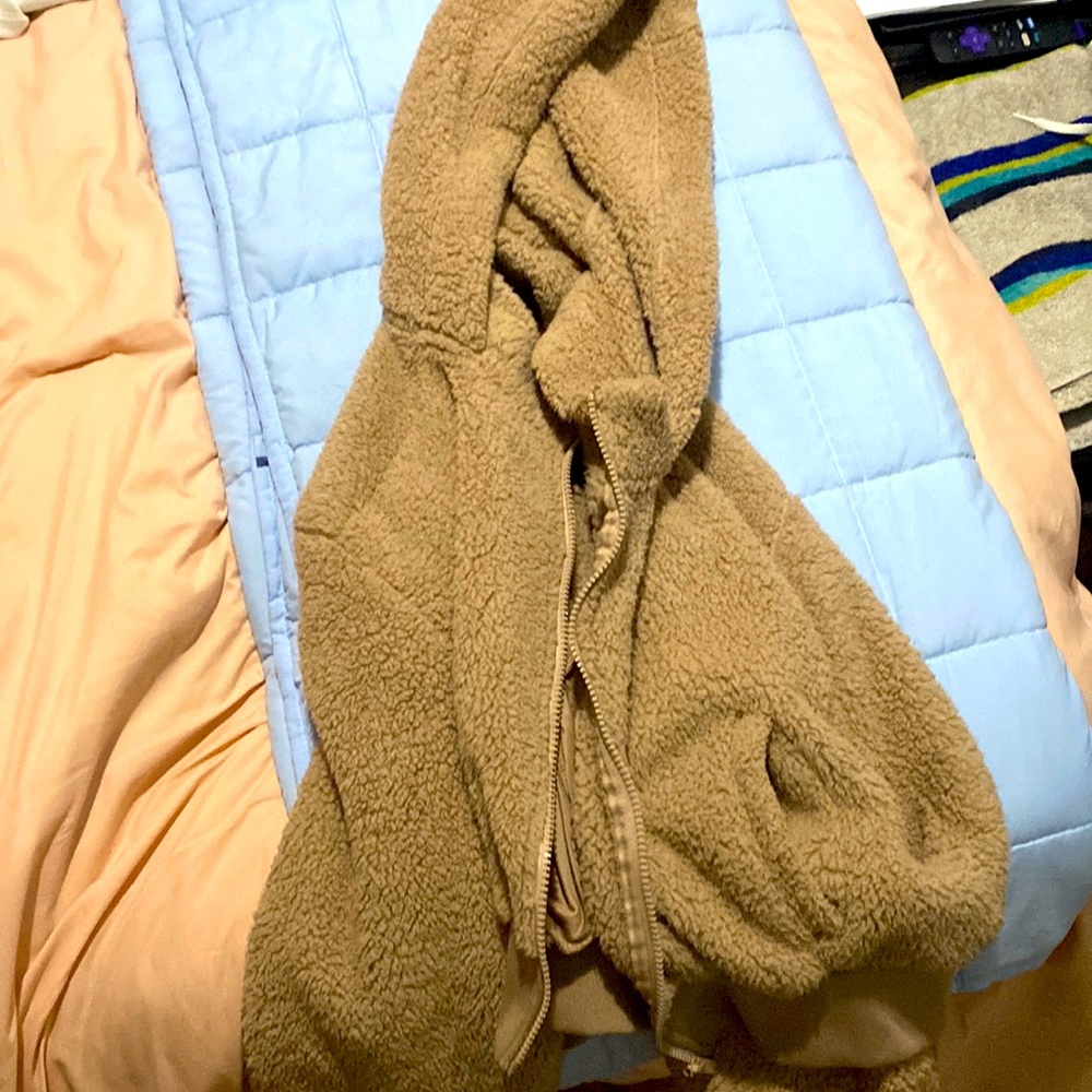 Fuzzy jacket